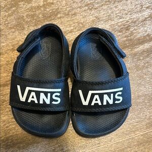 Vans Kids Black Sandals